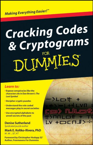 Book Cover Cracking Codes and Cryptograms For Dummies