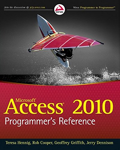 Book Cover Access 2010 Programmer's Reference