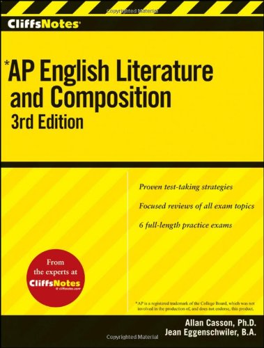Book Cover CliffsNotes AP English Literature and Composition, 3rd Edition (Cliffs AP)