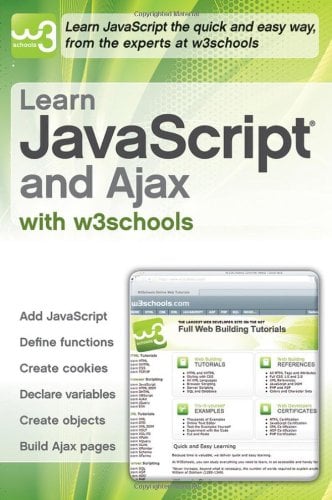Book Cover Learn JavaScript and Ajax with w3Schools