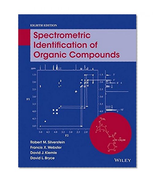 Book Cover Spectrometric Identification of Organic Compounds