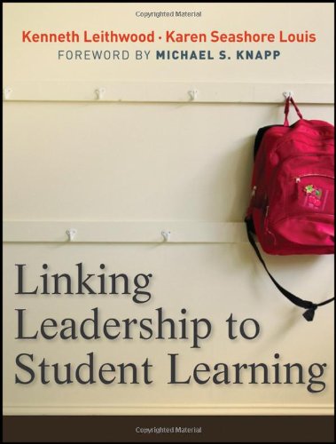 Book Cover Linking Leadership to Student Learning