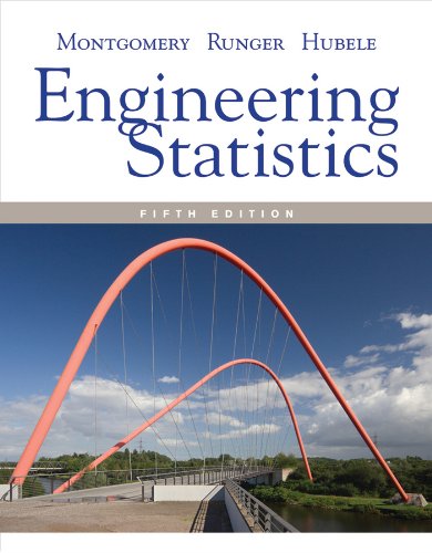 Book Cover Engineering Statistics 5e