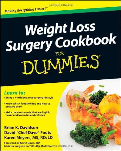 Book Cover Weight Loss Surgery Cookbook For Dummies