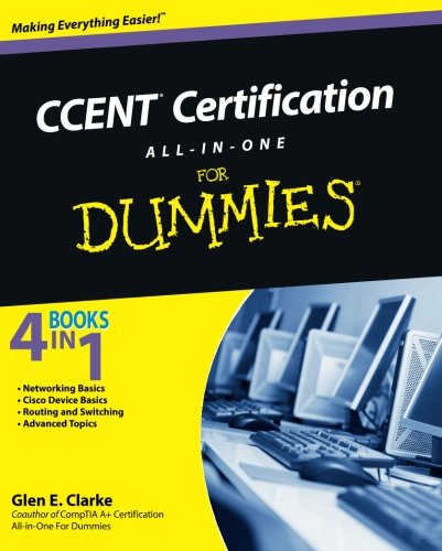Book Cover CCENT Certification All-In-One For Dummies