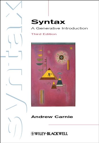 Book Cover Syntax: A Generative Introduction