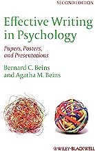 Book Cover Effective Writing in Psychology: Papers, Posters, and Presentations
