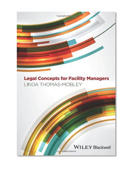 Book Cover Legal Concepts for Facility Managers