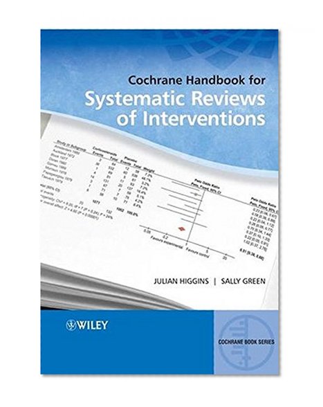 Book Cover Cochrane Handbook for Systematic Reviews of Interventions