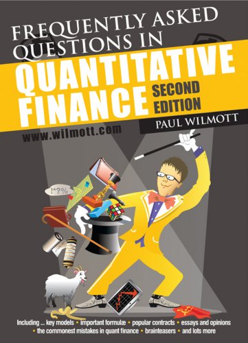 Book Cover Frequently Asked Questions in Quantitative Finance