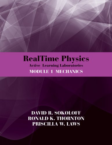 Book Cover RealTime Physics: Active Learning Laboratories, Module 1: Mechanics