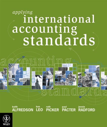 Applying International Accounting Standards