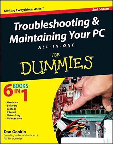 Book Cover Troubleshooting and Maintaining Your PC All-in-One For Dummies