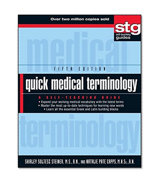 Book Cover Quick Medical Terminology: A Self-Teaching Guide