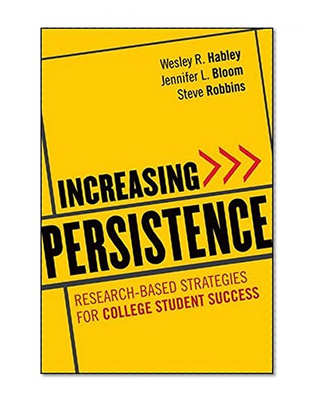 Book Cover Increasing Persistence: Research-based Strategies for College Student Success
