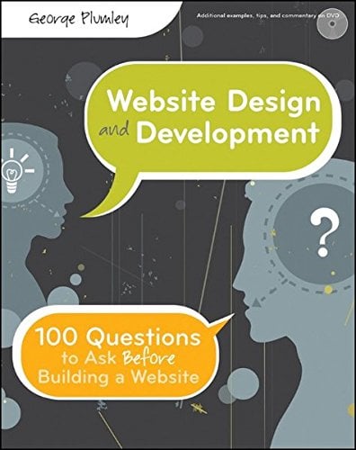 Book Cover Website Design and Development: 100 Questions to Ask Before Building a Website
