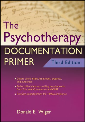 Book Cover Psychotherapy Documentation 3e