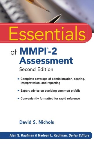 Book Cover Essentials of MMPI-2 Assessment