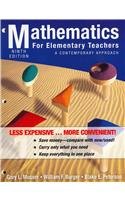 Mathematics for Elementary Teachers: A Contemporary Approach 9th Edition Binder Ready Version with 2" Binder Set