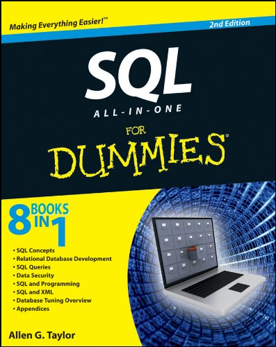 Book Cover SQL All-in-One For Dummies 2e