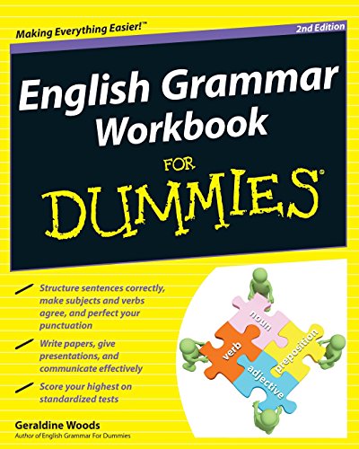 Book Cover English Grammar Workbook For Dummies, 2nd Edition
