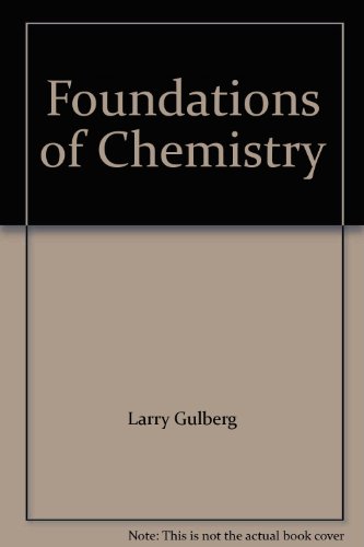 Foundations of Chemistry