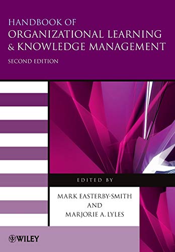 Book Cover Handbook of Organizational Learning and Knowledge Management