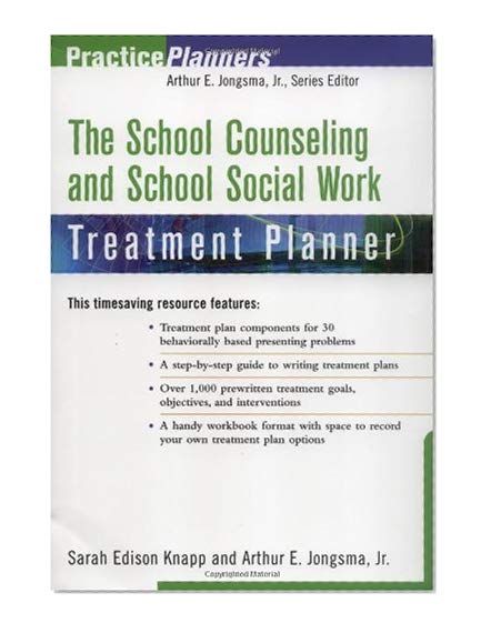Book Cover The School Counseling and School Social Work Treatment Planner (PracticePlanners)
