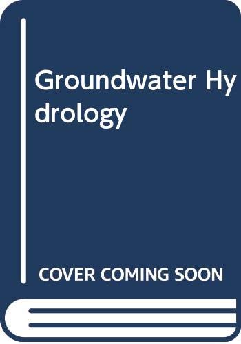 Groundwater Hydrology