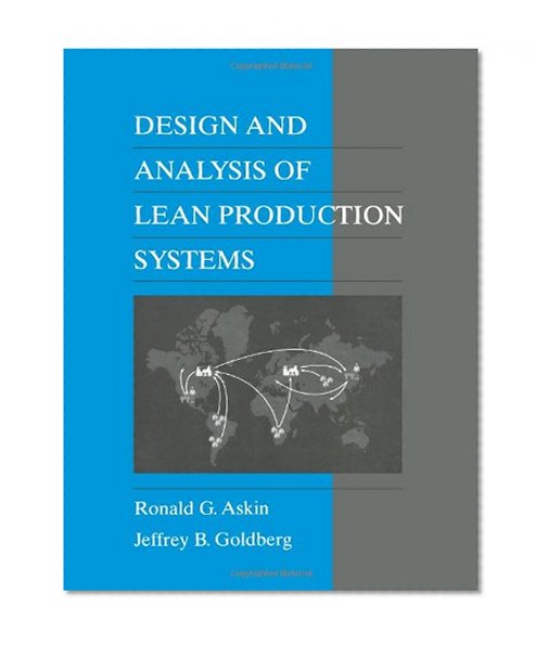 Book Cover Design and Analysis of Lean Production Systems