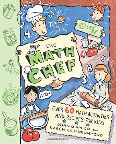 Book Cover The Math Chef: Over 60 Math Activities and Recipes for Kids