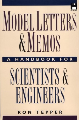 Model Letters and Memos: A Handbook for Scientists and Engineers
