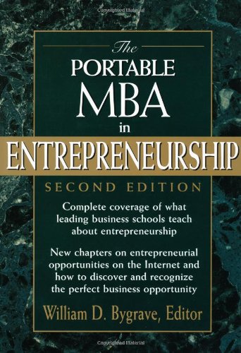 The Portable MBA in Entrepreneurship