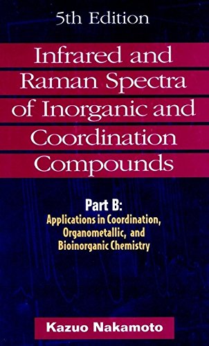 Infrared and Raman Spectra of Inorganic and Coordination Compounds, Part B: Applications in Coordination, Organometallic, and Bioinorganic Chemistry, 5th Edition