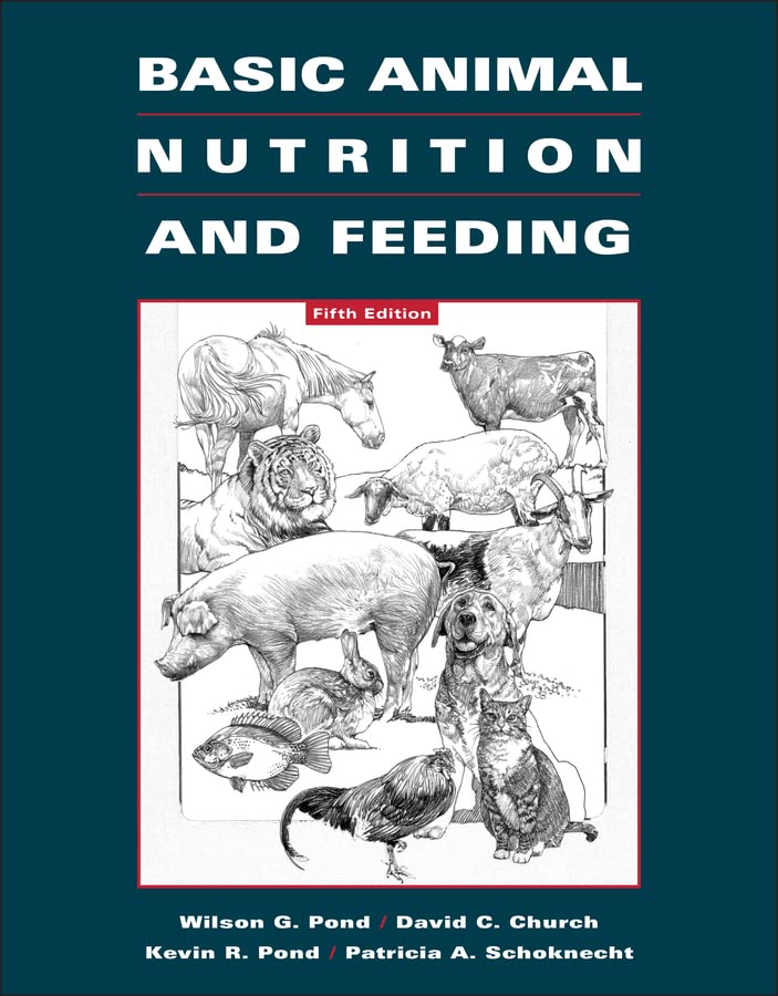 Book Cover Basic Animal Nutrition and Feeding