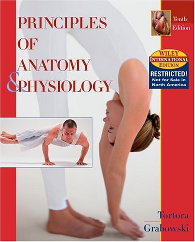 Book Cover Principles of Anatomy and Physiology