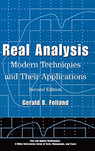 Book Cover Real Analysis: Modern Techniques and Their Applications