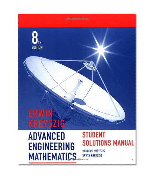Advanced Engineering Mathematics, Student Solutions Manual