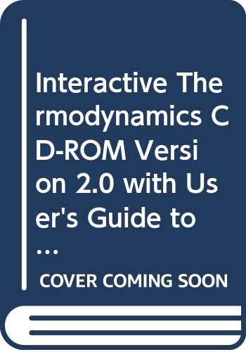 Interactive Thermodynamics V 2.0 to Accompany Fundamentals of Engineering Thermodynamics