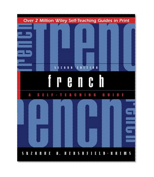 Book Cover French: A Self-Teaching Guide, 2nd Edition
