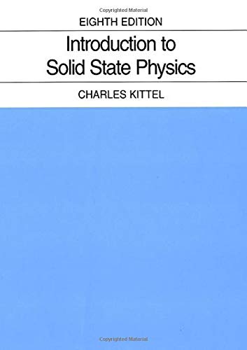 Book Cover Introduction to Solid State Physics
