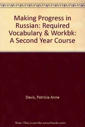 Making Progress in Russian, Workbook