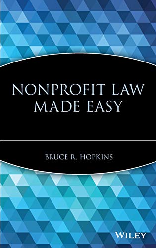 Book Cover Nonprofit Law Made Easy