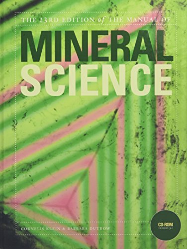 Book Cover Manual of Mineral Science