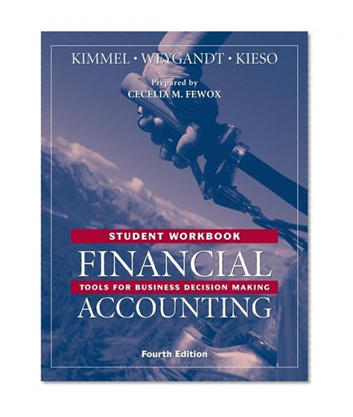 Book Cover Financial Accounting, Student Workbook: Tools for Business Decision Making