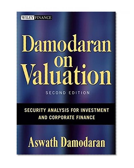 Book Cover Damodaran on Valuation: Security Analysis for Investment and Corporate Finance
