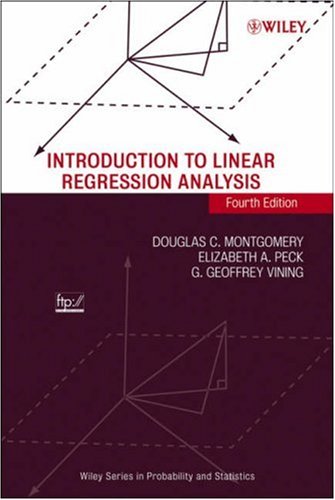 Introduction to Linear Regression Analysis