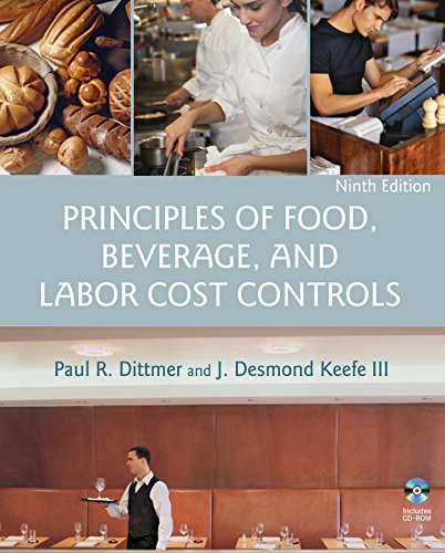 Book Cover Principles of Food, Beverage, and Labor Cost Controls, 9th Edition