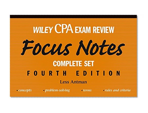 Wiley CPA Examination Review Focus Notes Set