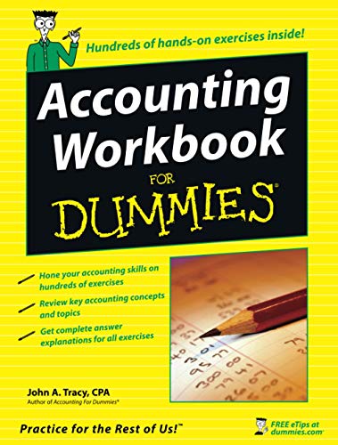 Book Cover Accounting Workbook For Dummies